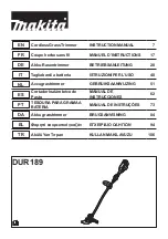 Makita DUR189Z1 Instruction Manual preview