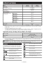 Preview for 2 page of Makita DUR369LPT2 Instruction Manual