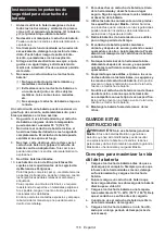 Preview for 116 page of Makita DUS054 Instruction Manual