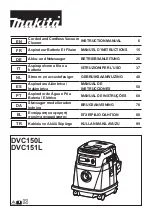 Preview for 1 page of Makita DVC151L Instruction Manual
