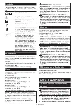 Preview for 3 page of Makita DVC153L Instruction Manual