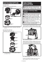 Preview for 6 page of Makita DVC153L Instruction Manual