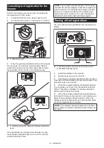 Preview for 14 page of Makita DVC153L Instruction Manual