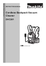 Preview for 1 page of Makita DVC261Z Instruction Manual