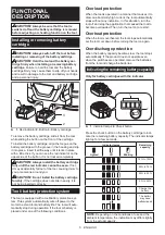 Preview for 5 page of Makita DVC261Z Instruction Manual