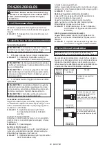 Preview for 30 page of Makita DVC261ZX4 Instruction Manual