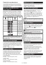 Preview for 64 page of Makita DVC261ZX4 Instruction Manual