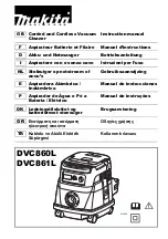 Makita DVC861LPTX Instruction Manual preview