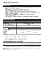 Preview for 6 page of Makita DVC865LZX2 Instruction Manual