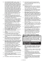 Preview for 8 page of Makita DVC865LZX2 Instruction Manual