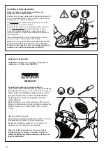 Preview for 120 page of Makita EA3500SRDB Operator'S And Safety Manual