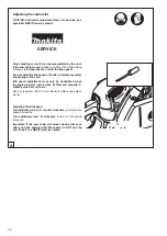 Preview for 28 page of Makita EA5000P Operator'S And Safety Manual