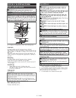 Preview for 40 page of Makita EB7660WH Original Instruction Manual