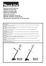 Makita EBH252L Original Instruction Manual preview