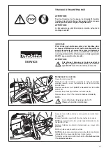 Preview for 53 page of Makita EK7300 Operator'S And Safety Manual