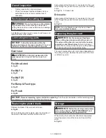 Preview for 18 page of Makita EM404MP Original Instruction Manual