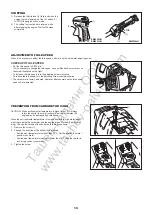 Preview for 19 page of Makita EM4350LH Instruction Manual