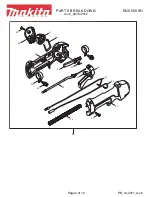 Preview for 2 page of Makita EN5550SH Parts Breakdown