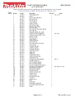 Preview for 6 page of Makita EN5550SH Parts Breakdown