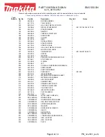 Preview for 9 page of Makita EN5550SH Parts Breakdown