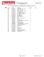 Preview for 10 page of Makita EN5550SH Parts Breakdown