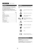 Preview for 28 page of Makita ER400MP Original Instruction Manual