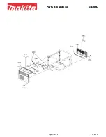 Preview for 11 page of Makita EX Series G4300L Parts Breakdown