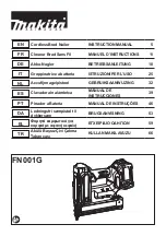 Preview for 1 page of Makita FN001GZ Instruction Manual