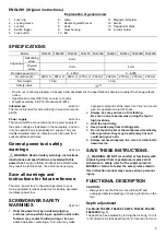 Preview for 5 page of Makita FS6200 Instruction Manual