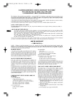 Preview for 4 page of Makita G1100 User Manual