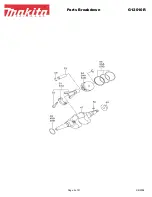 Preview for 2 page of Makita G12010R Parts Breakdown