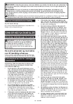 Preview for 93 page of Makita GA005G Instruction Manual