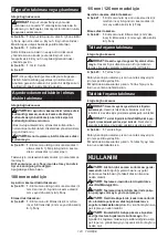 Preview for 123 page of Makita GA005G Instruction Manual