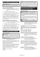 Preview for 27 page of Makita GA006G Instruction Manual