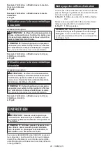 Preview for 29 page of Makita GA006G Instruction Manual