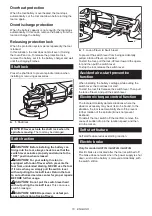 Preview for 10 page of Makita GA012G Instruction Manual