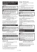 Preview for 62 page of Makita GA029G Instruction Manual