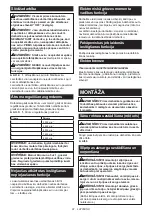 Preview for 91 page of Makita GA029G Instruction Manual