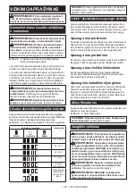 Preview for 105 page of Makita GA029G Instruction Manual