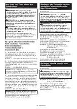 Preview for 35 page of Makita GA035GZ Instruction Manual