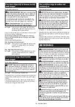 Preview for 58 page of Makita GA035GZ Instruction Manual