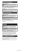 Preview for 142 page of Makita GA4594 Instruction Manual