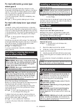 Preview for 10 page of Makita GA7061 Instruction Manual