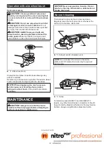 Preview for 12 page of Makita GA7061R Instruction Manual