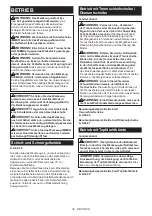 Preview for 38 page of Makita GA7071 Instruction Manual