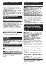 Preview for 113 page of Makita GA7071 Instruction Manual