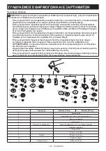 Preview for 122 page of Makita GA9012C Instruction Manual