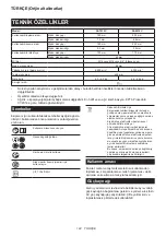 Preview for 124 page of Makita GA9012C Instruction Manual