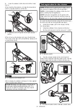 Preview for 16 page of Makita GCV06 Instruction Manual