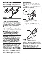 Preview for 23 page of Makita GCV06 Instruction Manual